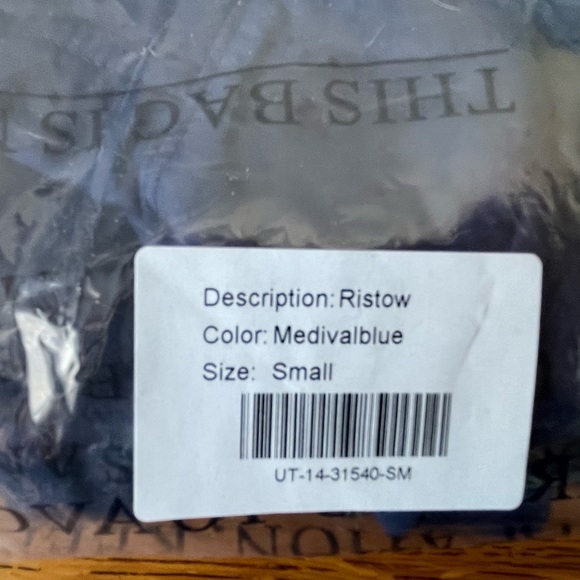 UNTUCKit Women's Ristow Medieval Blue Small 1/2 Zip Fleece Pullover Jacket NWT - Picture 12 of 16